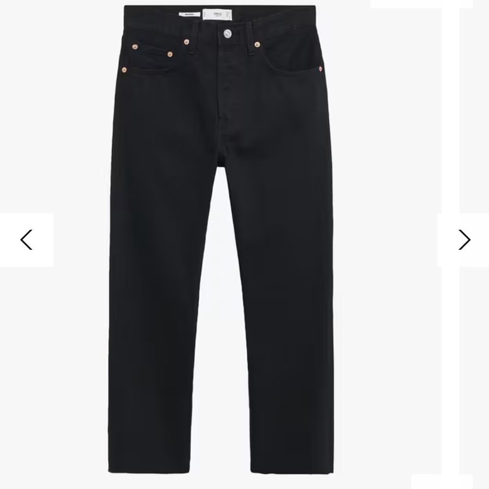 Women’s Mango Black Denim Jeans